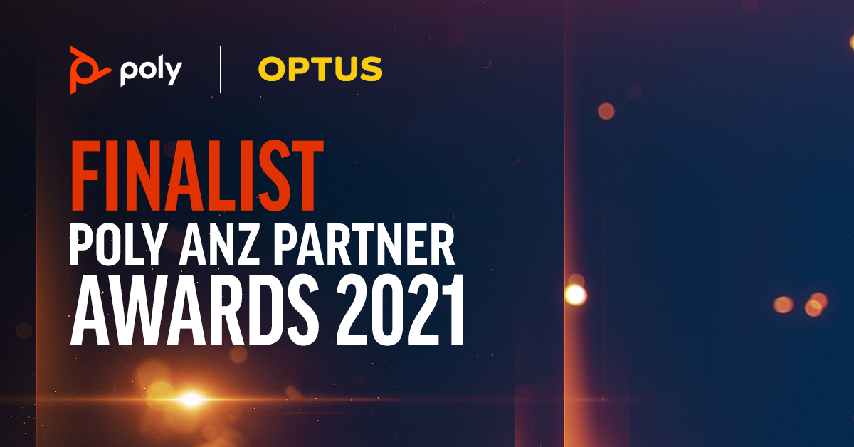 OptusEnterprise's tweet photo. We are honoured to be nominated as a finalist in the #PolyANZPartnerAwards by @PolyCompanyAPAC in two categories – Australian Partner of the Year and Call Centre Partner of the Year. Looking forward to the virtual awards ceremony on 16 Sep and well done to all the nominees! https://t.co/NR0G7yh51O