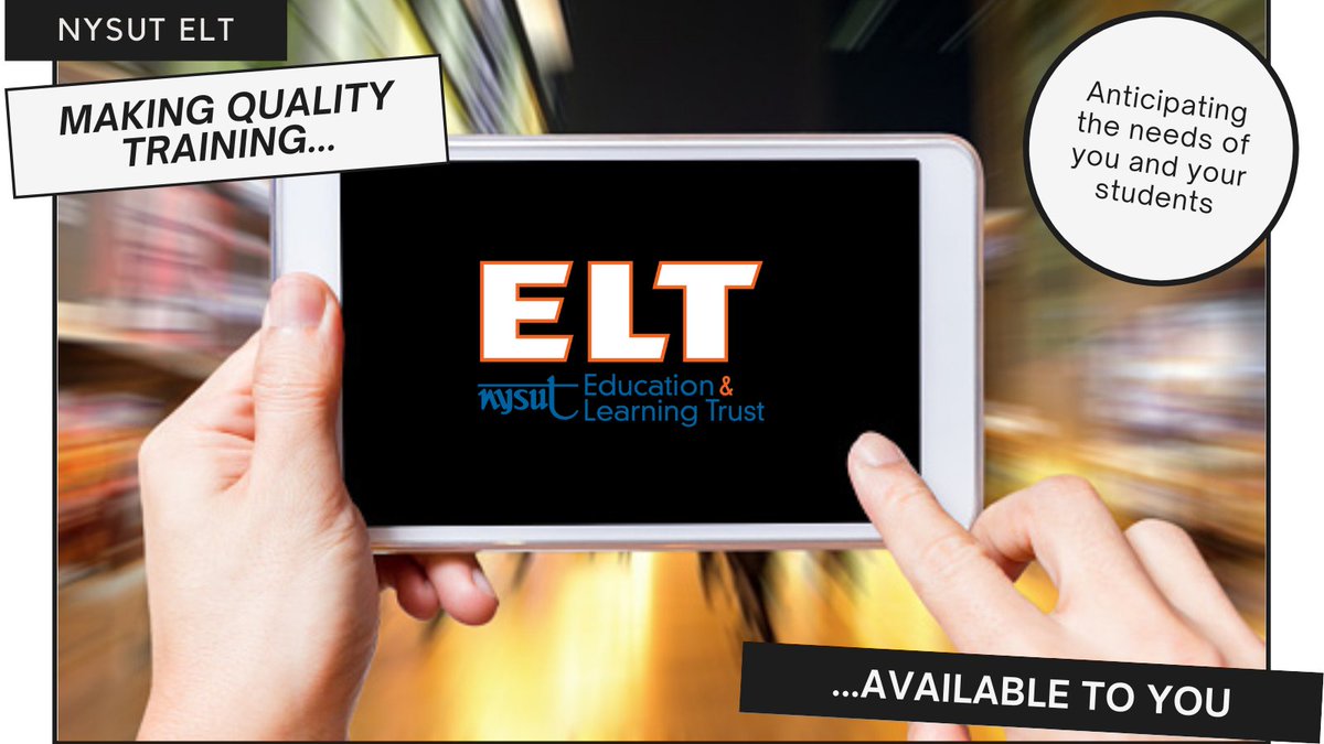 #ELT anticipates the needs of you and your students as we are continually expanding the titles we offer. #NYSUTchat