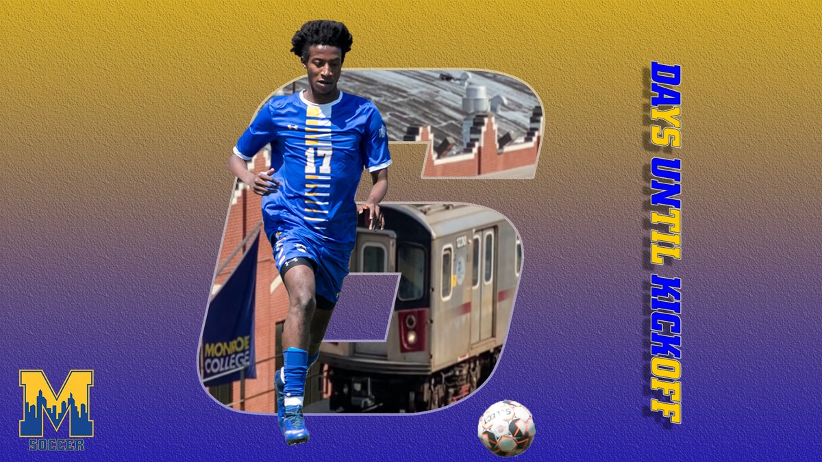 MonroeExpress's tweet photo. We are 6⃣ days away ⚽️!
#AllAboard #ExpressMSOC @NJCAA_Soccer https://t.co/AttlUObbzv