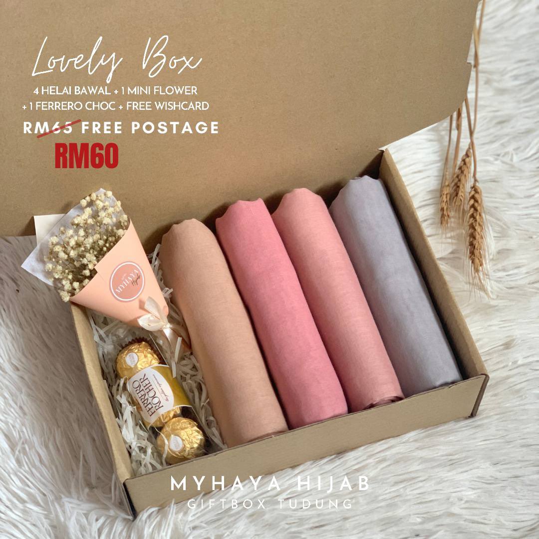 IAmeera's tweet photo. @tattyhassan Tumpang rezeki awk ✨
Saya ada jual giftbox tudung for those yang taktahu nak bagi birthday gift orang tersayang gift box ni sangat sesuai nak bagi packaging cute &amp; harga super murah + Now ada promo! 😍 https://t.co/jtUa2eTSfZ