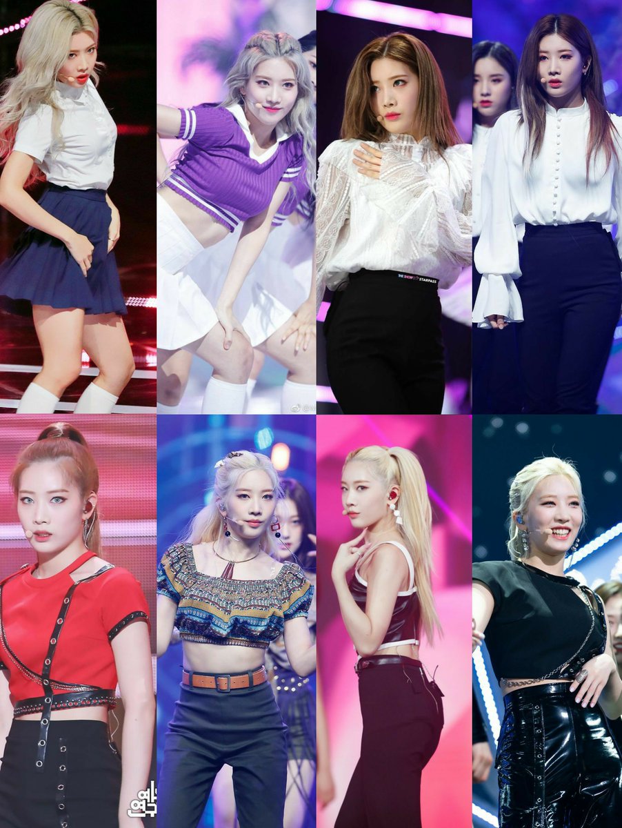 kim lip in every loona era since debut