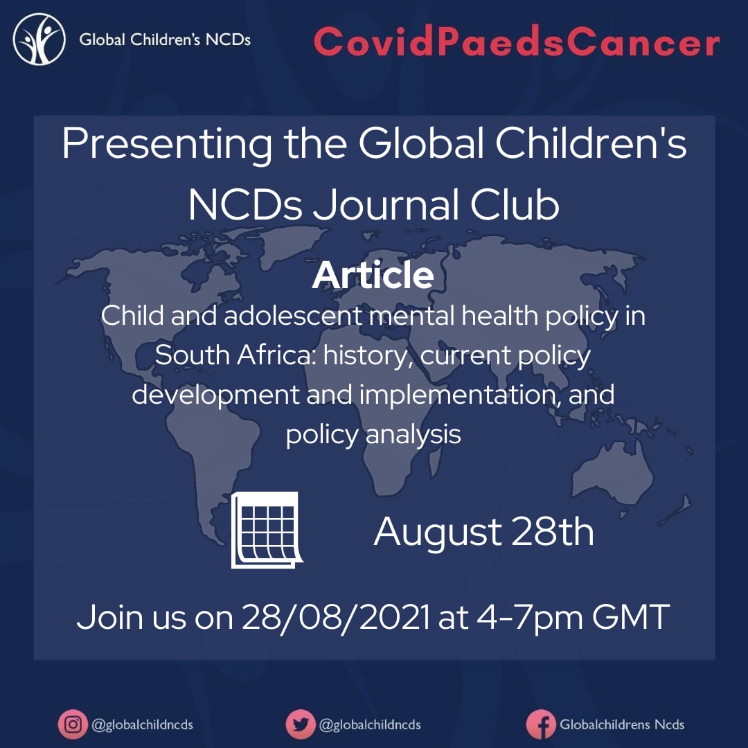 Global Children's NCDs tweet media