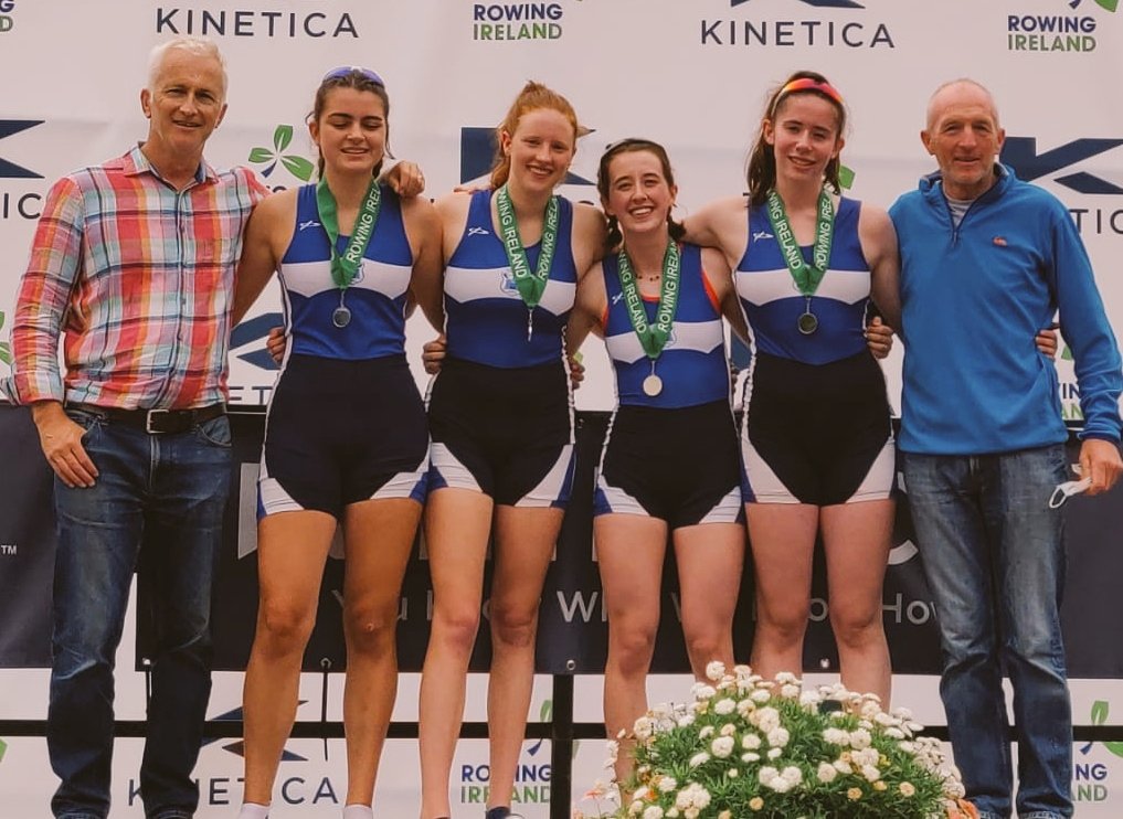 Congratulations to the Women's Junior 18 Quad who won Silver today at the National Championships. Super rowing! Well done to their coaches and all involved.