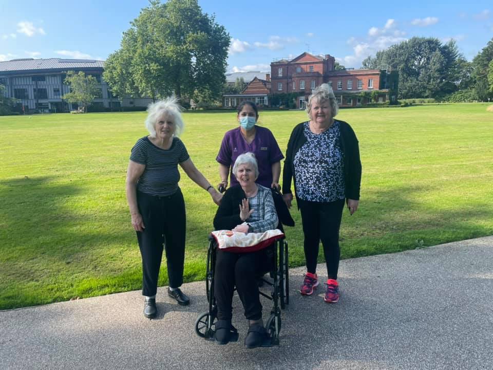 West Hall care home in West Byfleet Anchor Hanover