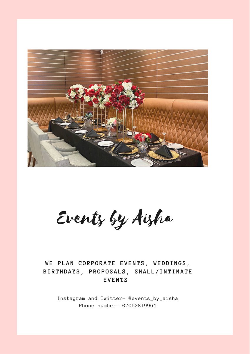 EventsbyAisha tweet media