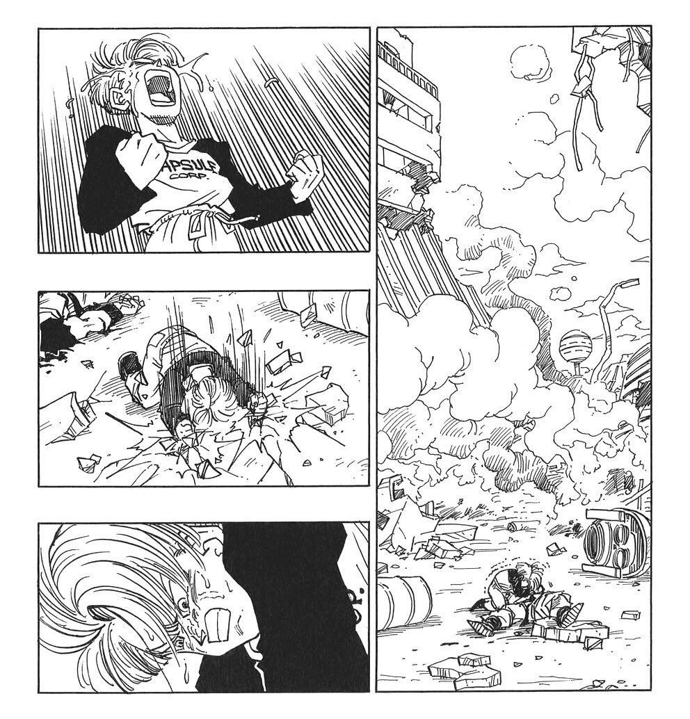 日々是 鳥山先生 Trunks The Story たったひとりの戦士 みんな大好きトランクスのスピンオフ 掲載された号は本編も巻頭カラー トランクスが父を超える幻回のトランクス記念号ともいえる号になってました T Co 0bfzereiyx Twitter