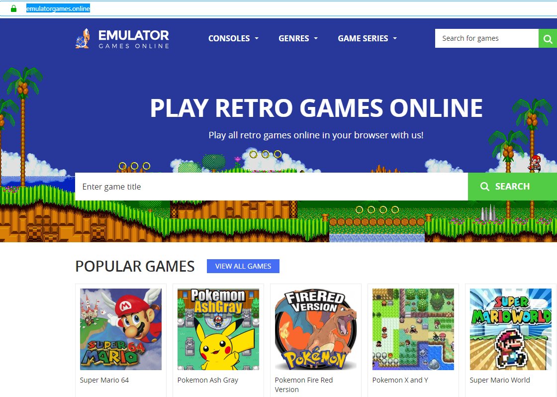 Retro Games Online – Play Free in Browser 