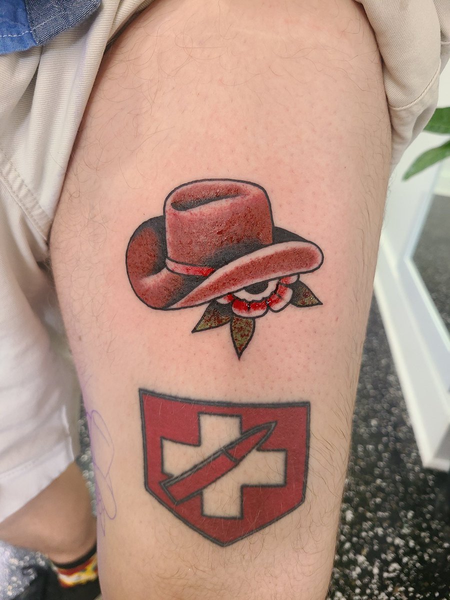 CardMasterCraig's tweet image. Did someone say "post your bachelor party tattoo from Nashville"