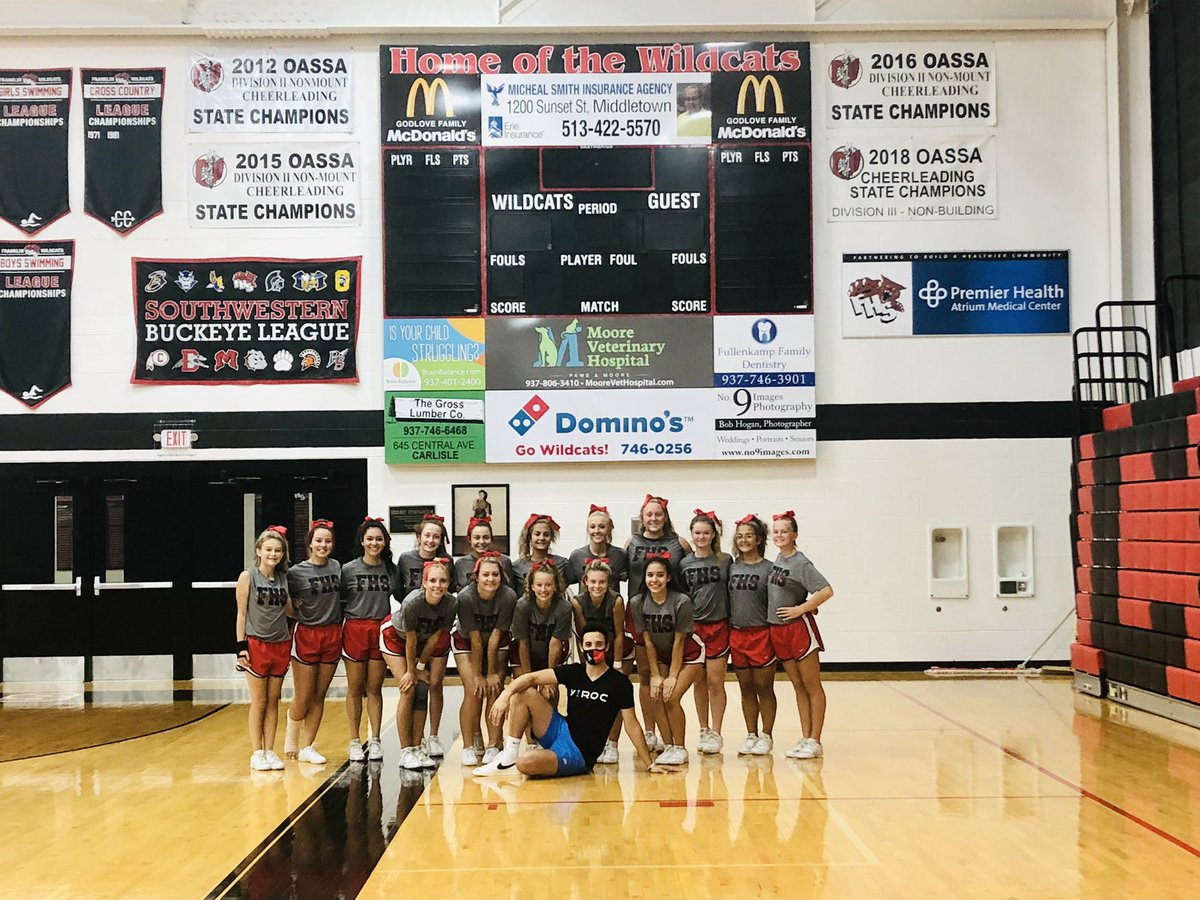 We couldn’t be happier and super excited about our routine this year  🤩 <a href="/vrocspirit/">VROC</a> #we❤️wesley #wesleyswildride  #girlpower