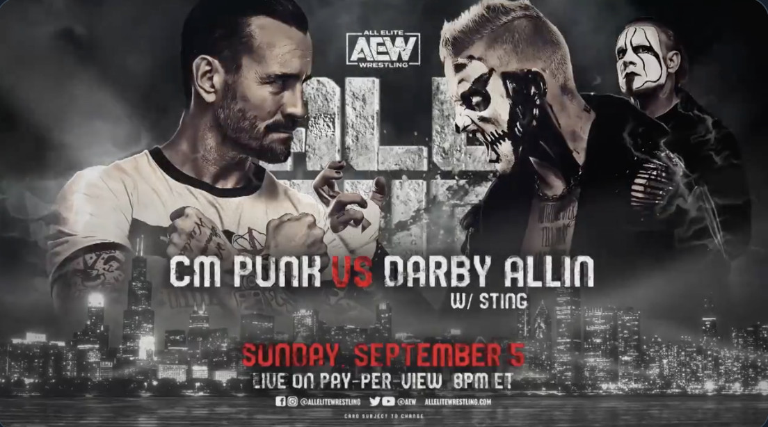 Cageside Seats Aew All Out 21 Match Card Cm Punk S Return Match T Co Z2sdlkjl6d