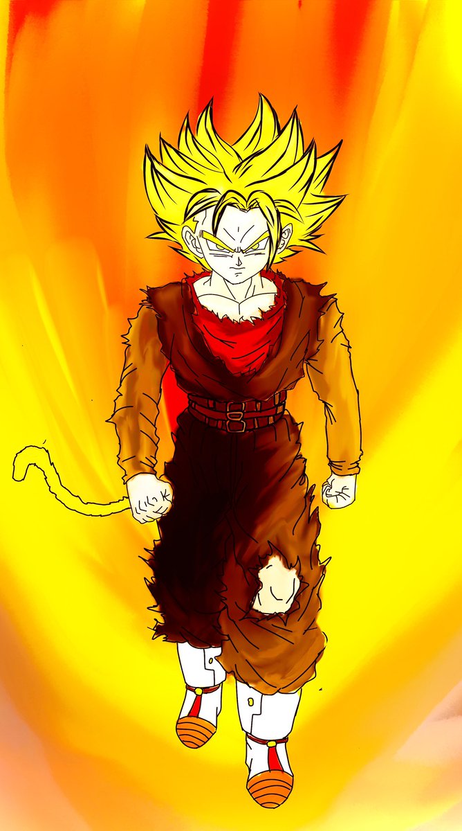 PeterMacCleod's tweet photo. Dihan, a teen super saïyan #DragonBall #fanart #dihan #saïyan https://t.co/63j3Mc73CY