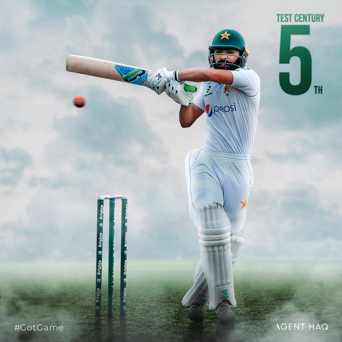 teamagentHAQ's tweet photo. Another Hundred for @iamfawadalam25 👏

A fantastic run of consistency and brilliance continues for the Fantastic Fawad as he brings up his 5th Test 💯 for @TheRealPCB in #PAKvWI 🙌🏼

#GotGame🏆 https://t.co/slj3spsQdY