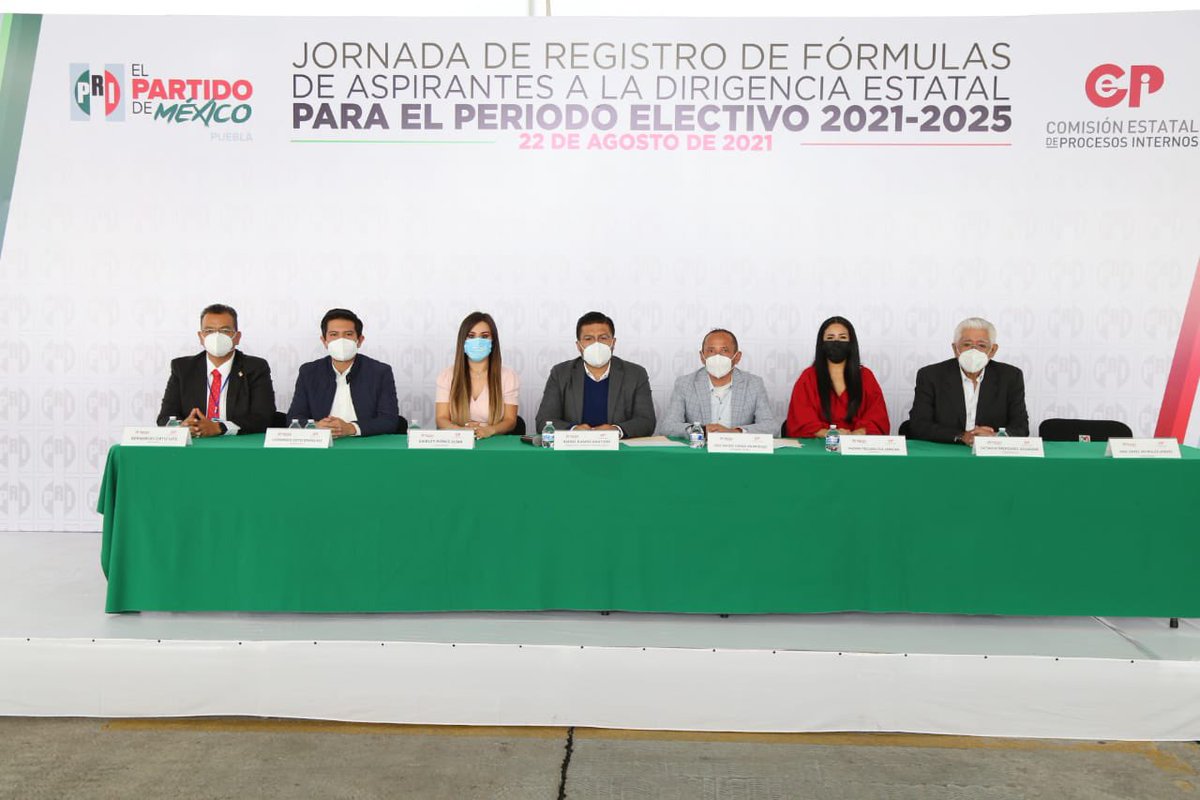#Comunicado|| Compartimos información sobre la jornada de registro de fórmulas de aspirantes a la dirigencia estatal del <a href="/PRIdePUEBLA/">CDE PRI Puebla</a> para el periodo electivo 2021-2025.