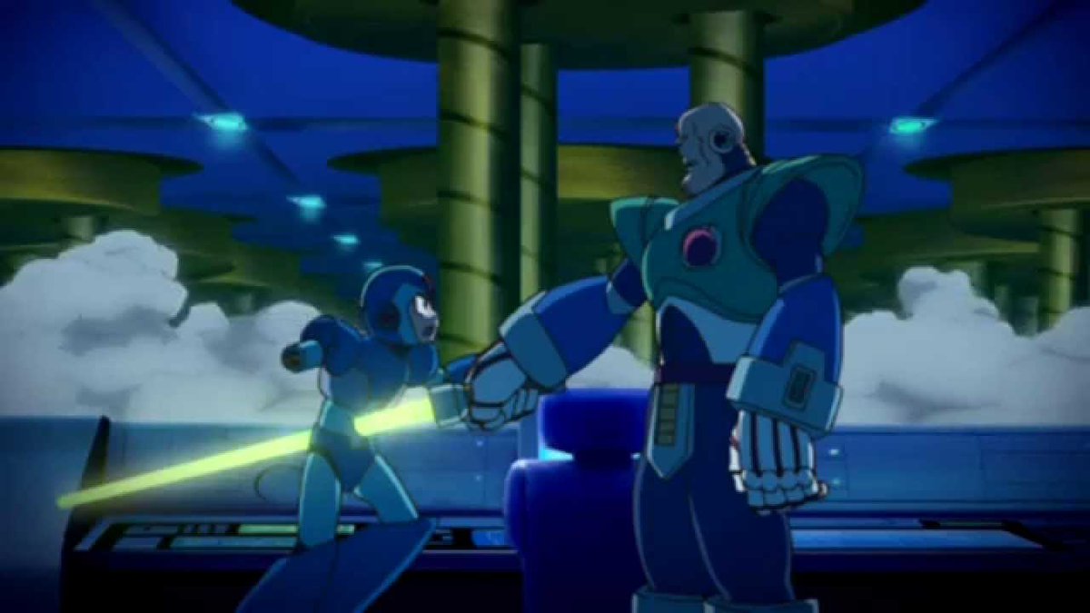shittyanimedets's tweet photo. The entire plot of Mega Man X - The Day of Sigma (2005) could have been prevented if Capcom did not make Mega Man X in 1993. https://t.co/JhpNTMvtAV