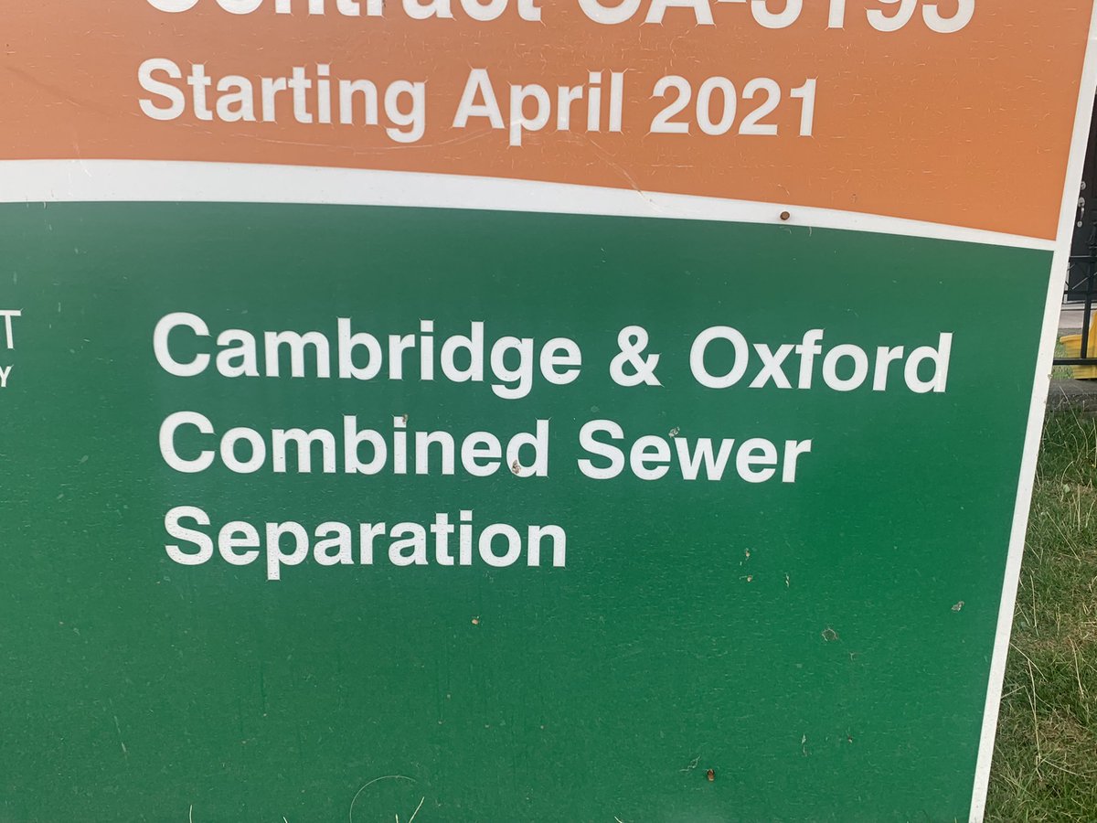 After more than 800 years I am personally relieved  to hear we no longer have inter-university poop contamination.
