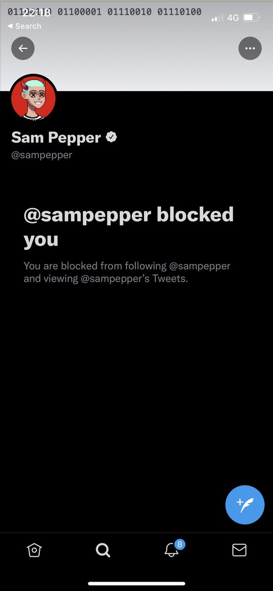 _ryxn_adams's tweet photo. So this is what happens if you call out @sampepper for what he has done to @FrazierKay and @liljarviss and @Teeqo . @sampepper own up to what you have done your a grown man Jesus. https://t.co/Mad05WIInU