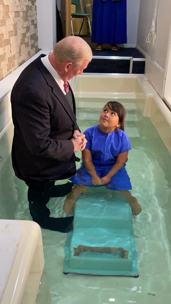 Manny_479's tweet photo. My daughter was saved at camp earlier this year! Today she follows the Lord in baptism! https://t.co/xEez7PTlyh