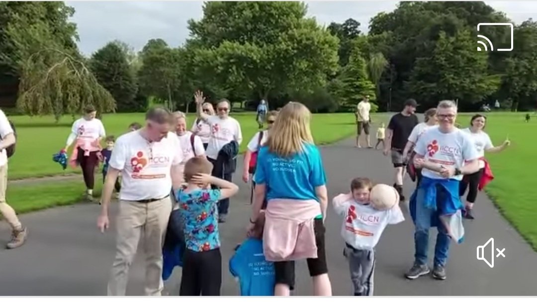 ChainSads's tweet photo. Stage 10 Team and other Stage walkers of the SADS CoS Wicklow Walk arriving to the end point in Marley Park.
Please support so this vital research can continue
https://t.co/PdsOmFJLuV
Please watch here 🔽
https://t.co/Z35HVIJy4c https://t.co/ROw6LuvT0o