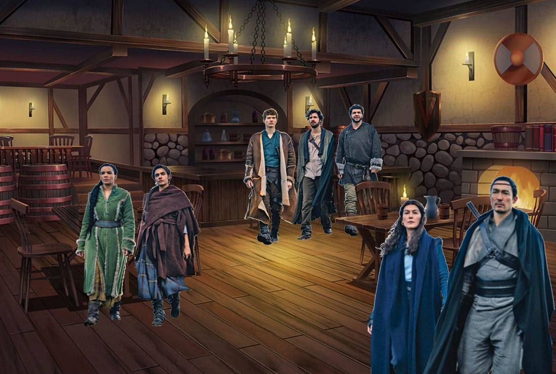 Glad these folks had sturdy boots to come all the way to Ebou Dar. Now we're just missing a Gleeman! 

((Thanks @PoopOfDain for bringing these wonderful individuals to my Inn))

#ALT