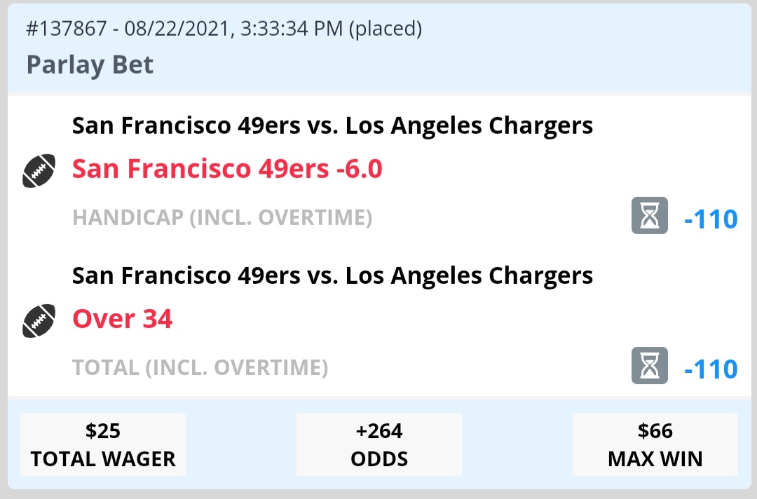 KCar0726's tweet photo. Let's make preseason a little more exciting! ❤🏈💛 #49ers #49erFaithful #NinerEmpire #FTTB #Matchbets @playmatchbets https://t.co/pdocee6VvD