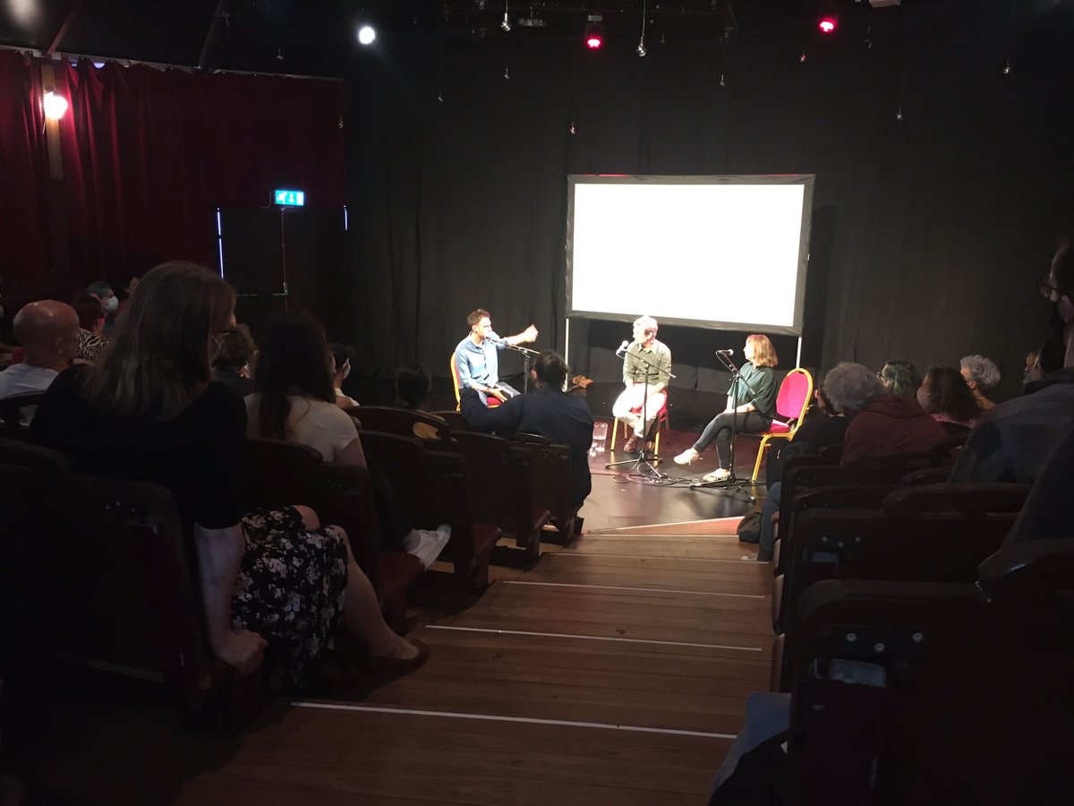Great to be in <a href="/Coventry2021/">Coventry UK City of Culture 2021</a> today for the premiere of ‘The Island’ by <a href="/DeBalie/">De Balie</a> and <a href="/CultForum/">Forum on European Culture</a>. Interesting discussion after the film with all our brave participants taking part in this experiment, <a href="/kyneswood/">Ben Kyneswood</a> and @chrisianrolls 👏🏻