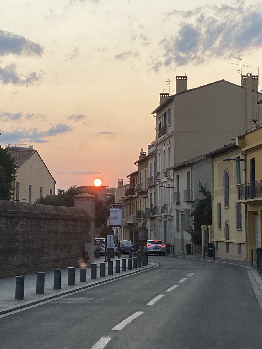 #Perpignan #sunset #France #francia #Mediterraneanlife