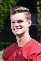 Red_Zone75's tweet photo. Quarterback @PatHolly_ just started his senior year with Harvard Football. Work hard kid! #HunFootball #Hunalum https://t.co/LcT93tI4Rl