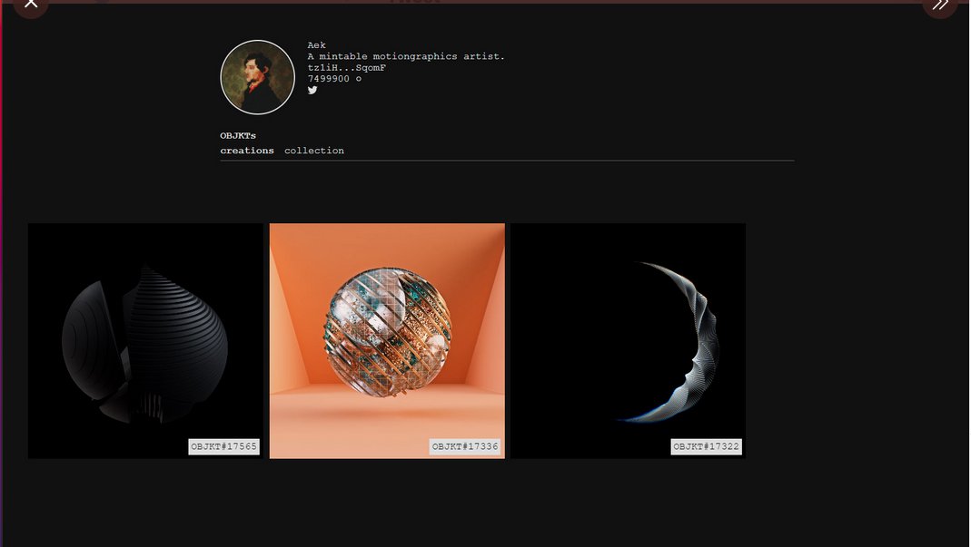 mitchmurrayag's tweet photo. Next level H=N artist @_Aek__ solid 50x left in growth.
https://t.co/r0M4CmumKb
Alpha - amazing tool for collector - use this to track your favorite artists. https://t.co/dlim5gEIsD
#hicetnunc #tezos $hDAO #henvote https://t.co/7RaFpn8ulf https://t.co/RY8IcNToZu