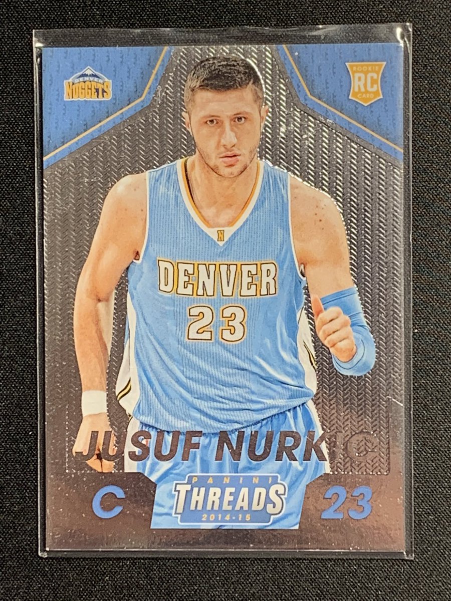 Jusuf Nurkic rookie threads! 

$5 

Shipping details are on my pinned tweet #TTSCards @HobbyConnector @sports_sell https://t.co/xzpJk9X7rd