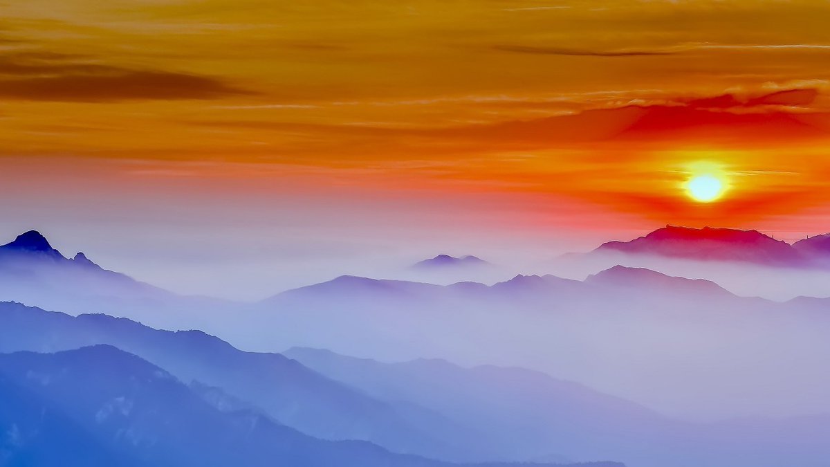 BirdsChina's tweet photo. The sunrise was a beautiful scene #morning #sunrise #photooftheday #pictu https://t.co/U5LHtuZoTb