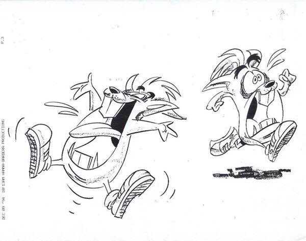Hanna-Barbera's early designs of Crash Bandicoot from 1994.

Design by Butch Hartman 