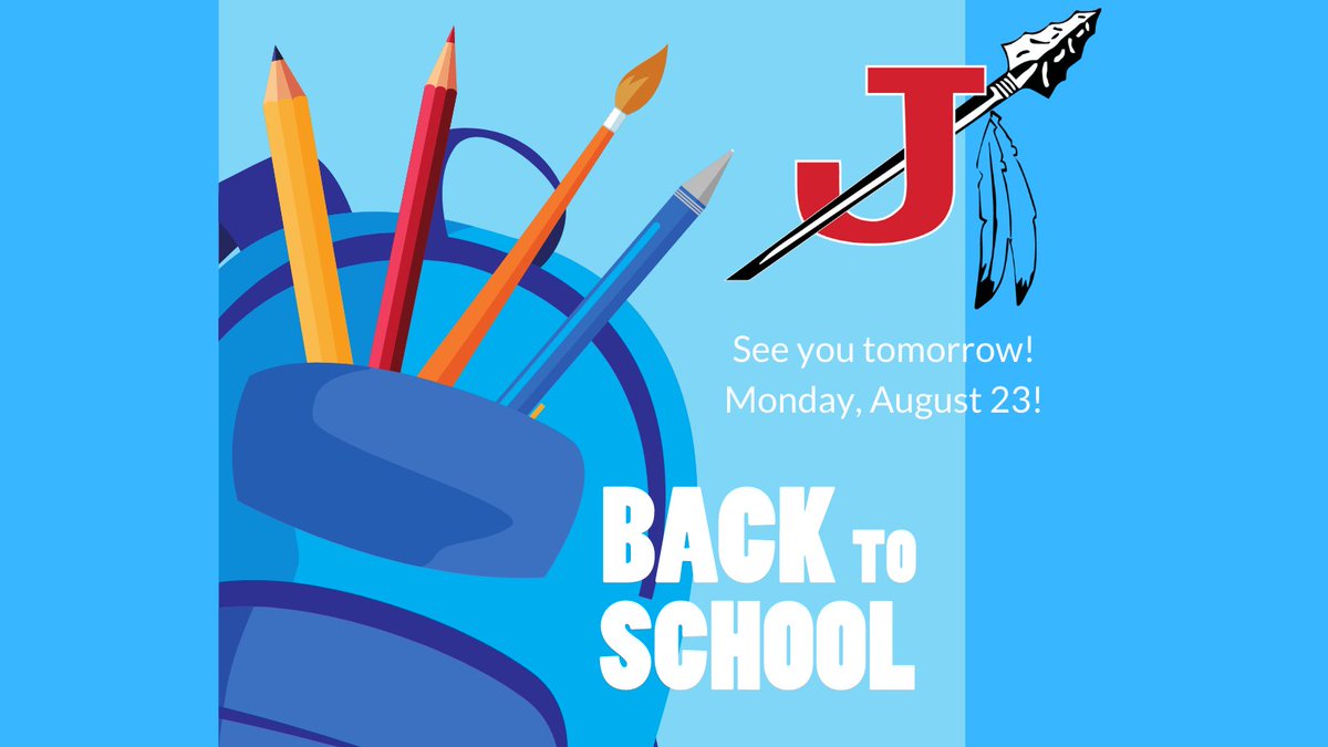 We are so excited to see our students tomorrow!!! Parents, please email those FIRST DAY of SCHOOL photos to info@jr2mail.org We will post them throughout the day!!!
