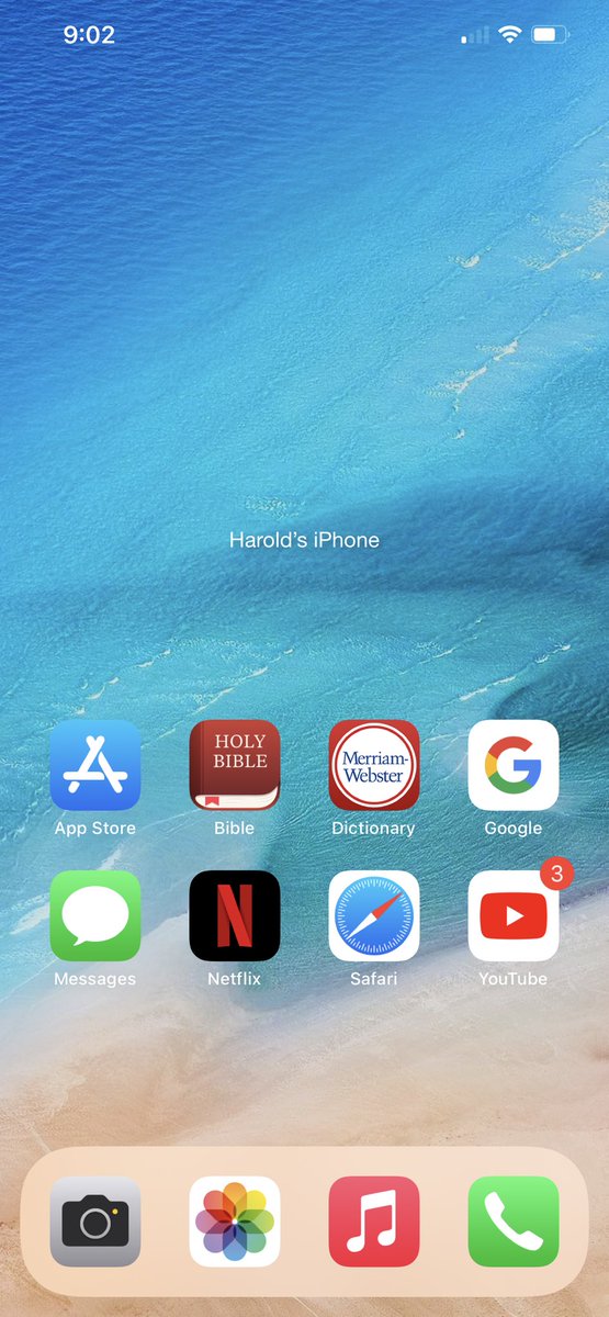 namedharoldL's tweet photo. @ClearSpaces_ Btw can u incorporate like a weather app? Love you App so much, it makes my iPhone so minimalist. https://t.co/KxYuW1gvb7