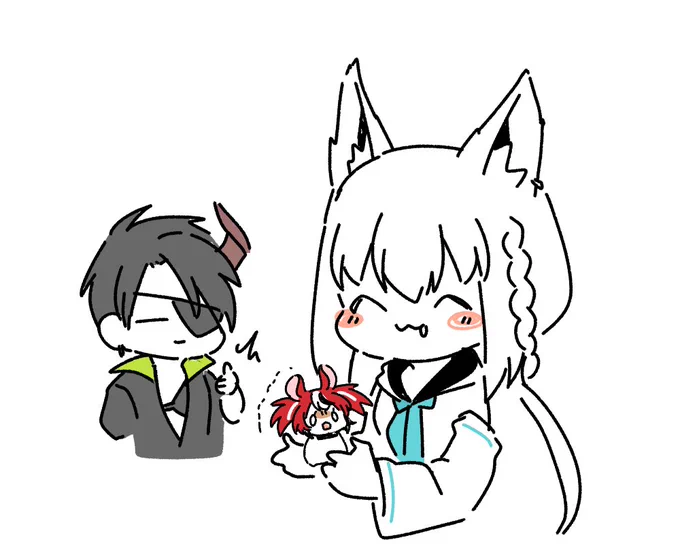いただきマウス!?
#フブキCh 