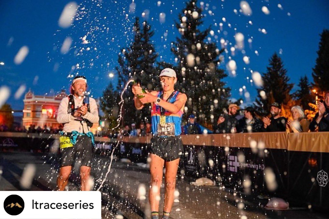 gburgbullets's tweet photo. In his 100-mile debut, Adrian Macdonald ‘10 from #BulletsXC and #BulletsTrack takes the win at the 2021 Leadville Trail 100 Run in 16:18:19! 👏🔥🤩 #gobullets🔶🔷 #CentennialConf #BulletsXC #BulletsTrack https://t.co/bR5Dv28LUi