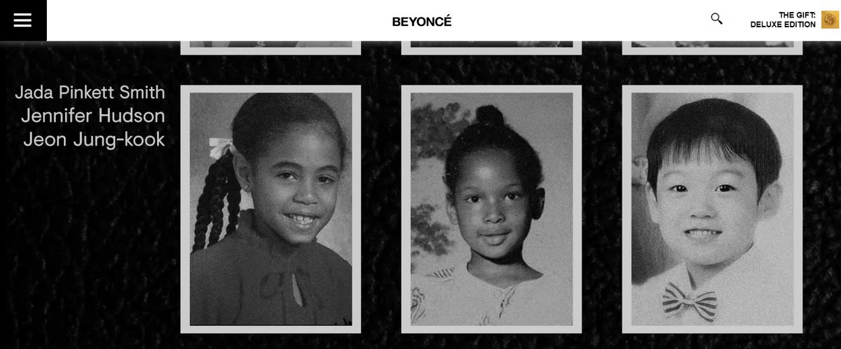 btstrackss's tweet photo. Beyoncé realmente puso a Jungkook en su "Virgo season yearbook" que es un sitio EXCLUSIVO en donde ella felicita a las distintas celebridades que estima mucho, ESTOY GRITANDO https://t.co/GjRr86IOKS