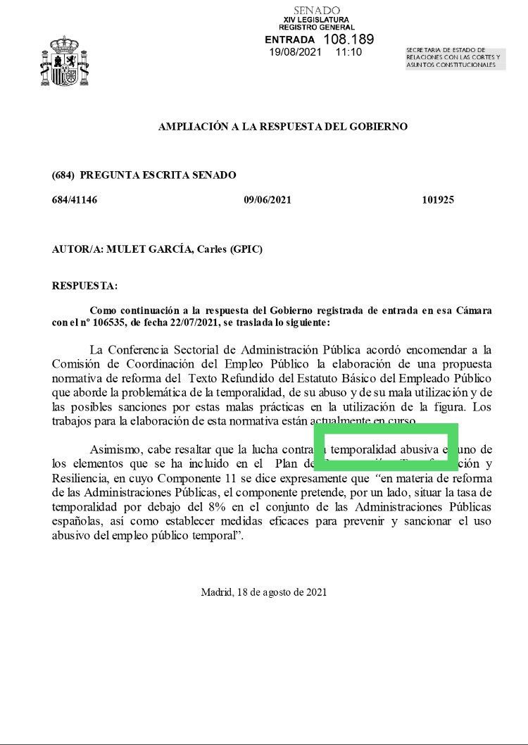 GMi15f's tweet photo. 💥@mjmonteroc @sanchezcastejon 
reconocen abuso de temporalidad @desdelamoncloa
➡️Reconozcan y acaten Directiva europea 1999/70/CE y STJUE
⛔OPES NO son sanción 
#NoIcetazo #FijezaYaEsConstitucional
@LourdesArastey @etuc_ces @CiudadanosCs https://t.co/9xLogKTFhC