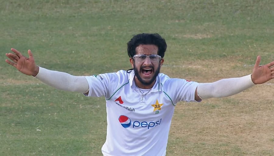 WI vs PAK: Hasan Ali sports bizarre shades while bowling, Twitter goes wild