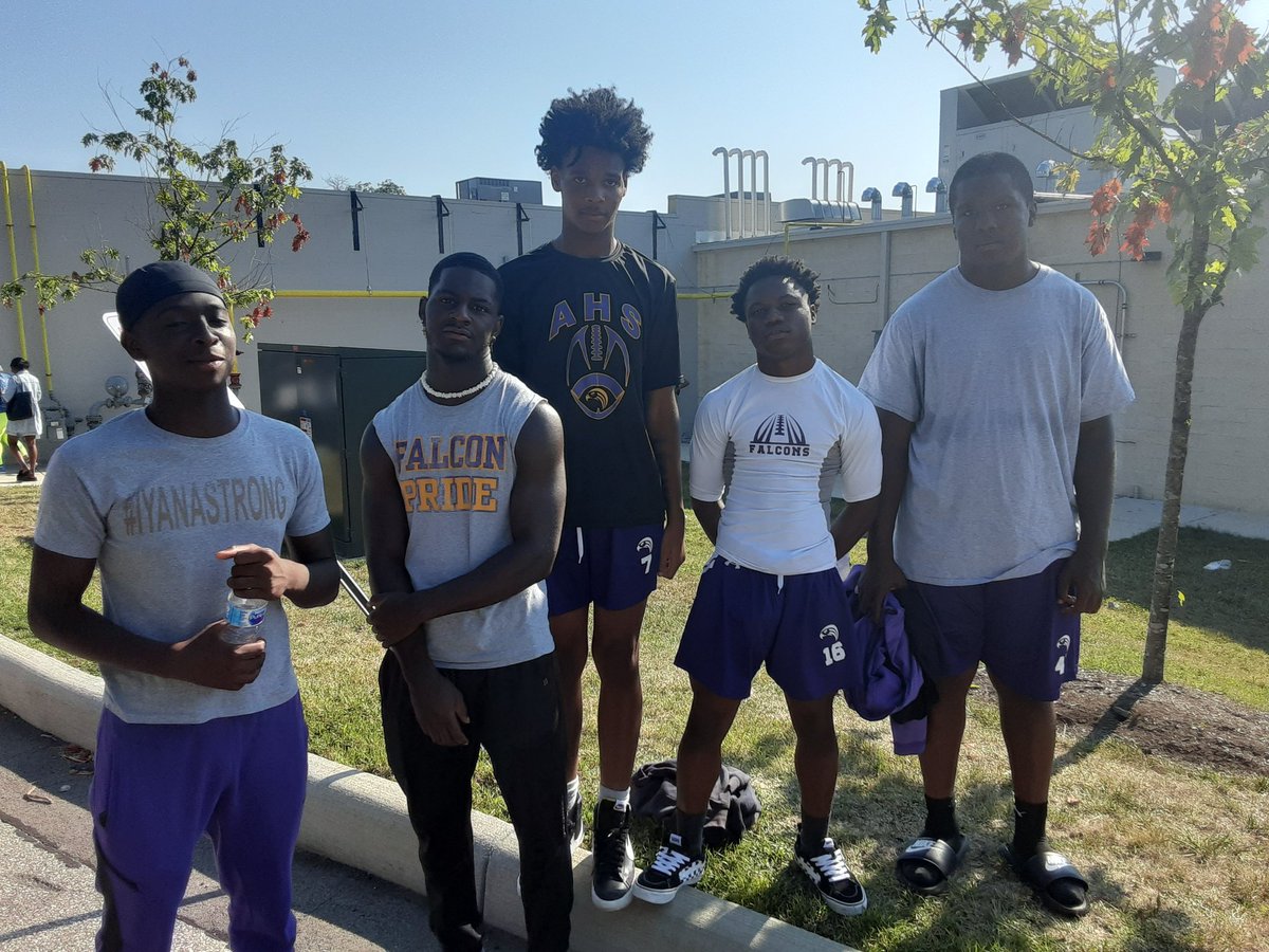 Following a hard fought game on Friday night. Bright and early Saturday morning <a href="/CoachDuka/">Harry McCall</a> and his Falcon players volunteered to help out with the Annual Black Family Reunion parade in Avondale. 
Appreciate the opportunity to take part in a special event.