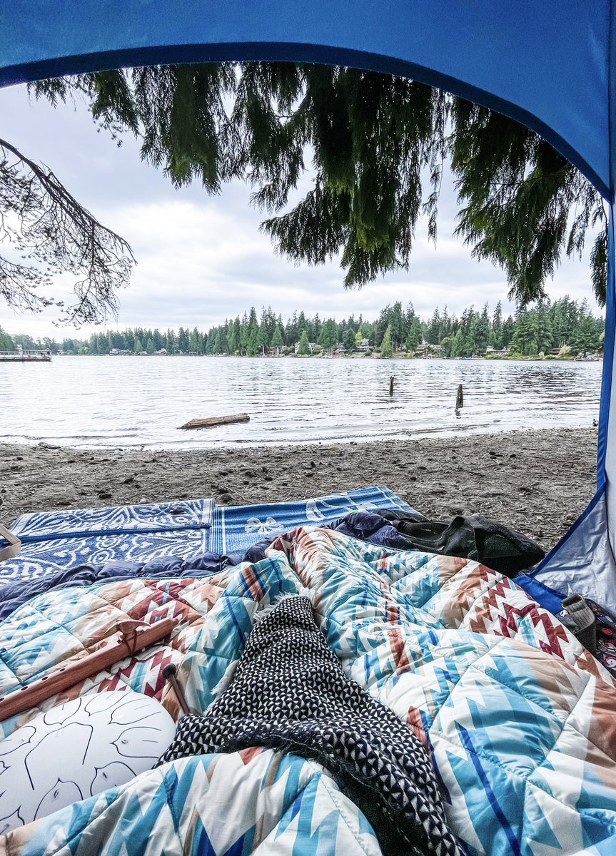 heartdesign's tweet photo. Sundays in the #PNW 🏕 🌊 https://t.co/5a81418Dox