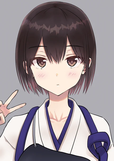 加賀さんショート
#KagaShortHair 