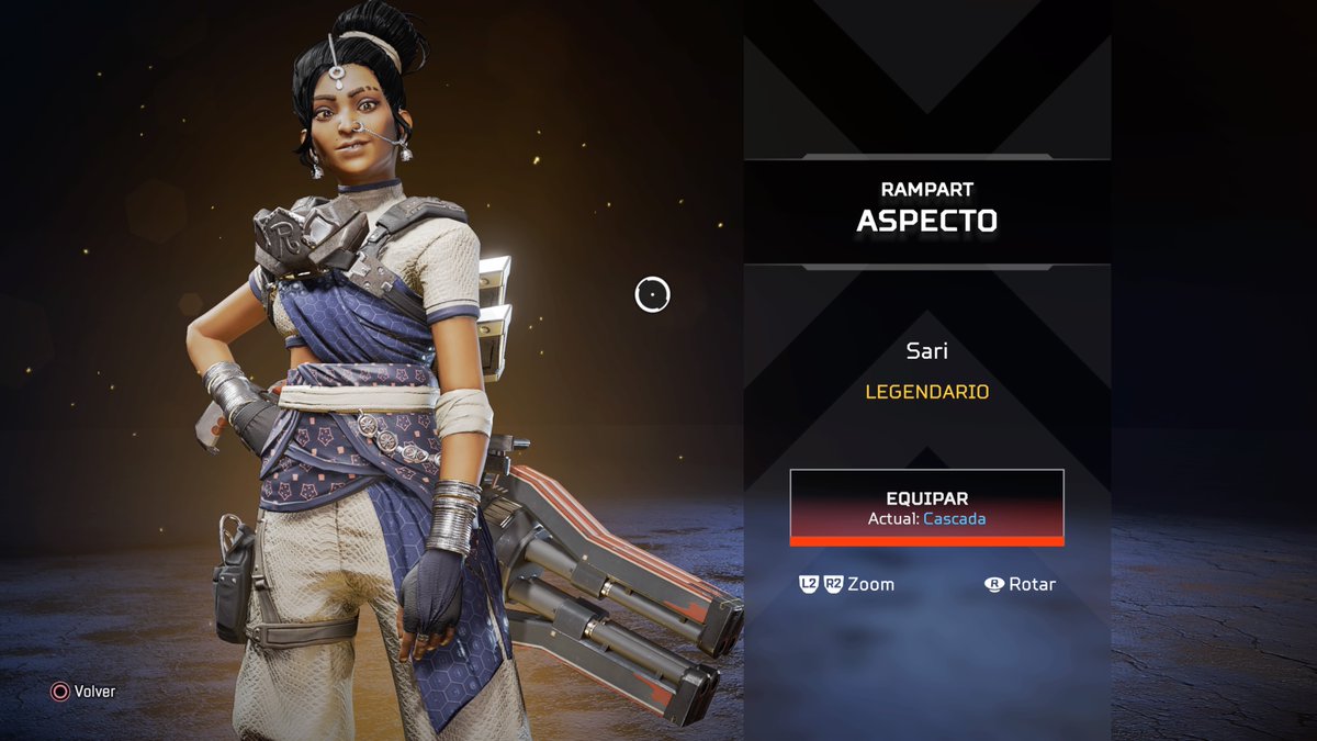 pablorux's tweet photo. Me encantan todas las skins de Rampard legendarias, le sientan genial, mi favorita la "Devi". #ApexLegends #Rampard https://t.co/T3fXSly9QE