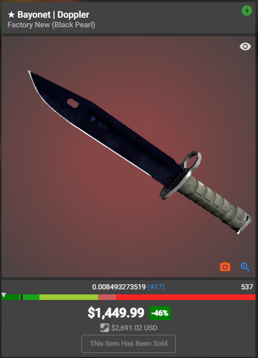 CSGOFloat (csgofloat) / Twitter