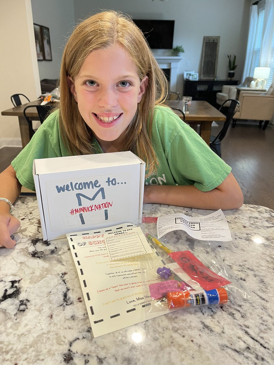 Excited to officially be part of  #minnicknation. #clearedfortakeoff <a href="/baucomes/">Baucom Elementary School</a> <a href="/MINNICKNATION/">Minnick</a>
