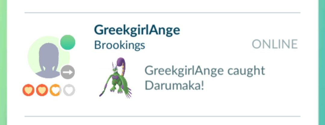 Sahmirrah2's tweet photo. @NianticHelp @PokemonGoApp Not just on map but friends list is also showing incorrect pokemon on the image. Says they caught a Darumaka but image shows something else. all my friends catches are showing incorrectly. https://t.co/46Zc1oEOOm