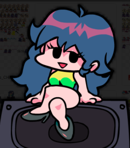 FridayRedux's tweet image. Our 100th Tweet is our appreciation to the fans we have at the moment! Thanks for the support, everybody! Here are old concepts of BF, and GF! And we thrown in some more extra stuff. All these recolors are only responsible by @toastonpc