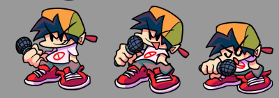 FridayRedux's tweet image. Our 100th Tweet is our appreciation to the fans we have at the moment! Thanks for the support, everybody! Here are old concepts of BF, and GF! And we thrown in some more extra stuff. All these recolors are only responsible by @toastonpc