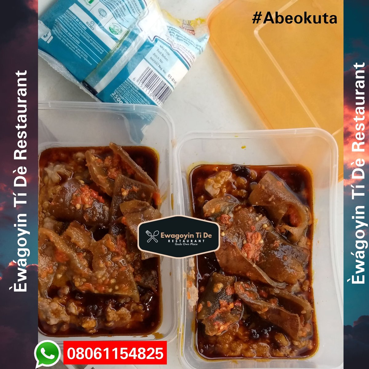 Somtookeke4's tweet photo. Monday Ewagoyin Ti DΓ© Restaurant
#BBNaijaShineyoureyes #BBNaija6 #BBNaijaSeason6 #ewagoyin #abeokuta #Ogun #EwaAganyi #EwaAgonyi #EwaAgoyin #Beans #Egba #Yorubaland #bread #Mapoly #LayconXBMI #BigBrotherNaija #BBN #NEWSUPDATE #MoshoodAbiolaPolytechnic #Funaab #Rockcity #EndSARS https://t.co/AXFigJb4Rm