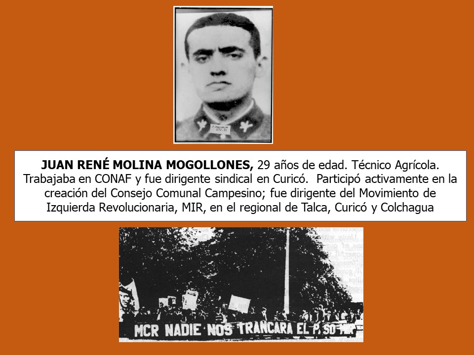 casa_memoria's tweet photo. 117/119 Juan René Molina Mogollones, detenido el 29 de Enero de 1975.
Porque sus memorias viven en quienes luchan por una vida más justa y digna, rendimos homenaje a las 119 personas víctimas de la Operación Colombo

#119memorias
#justiciaverdadnoalaimpunidad https://t.co/KHSnniuAie