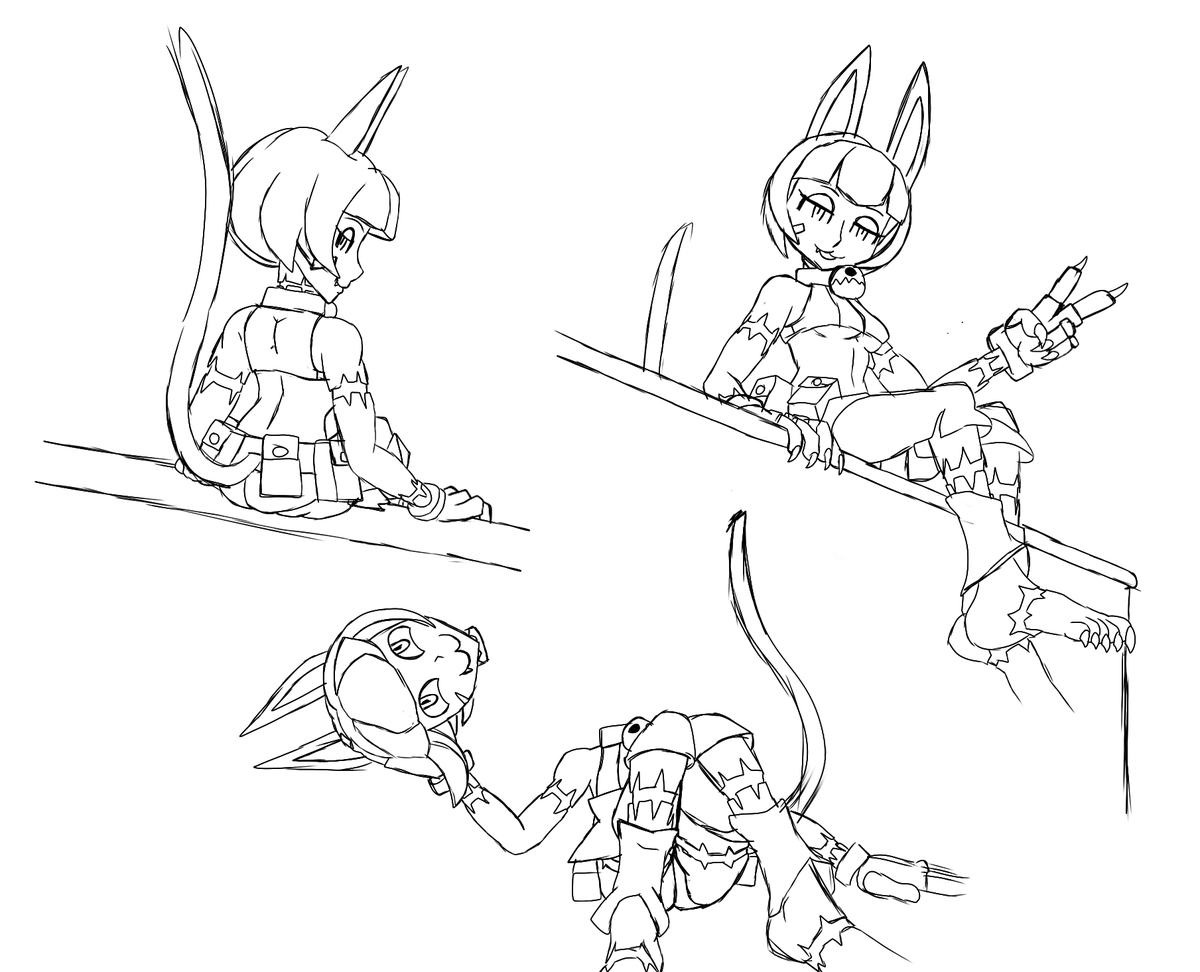 The_Carrot_Farm's tweet photo. Cat scribbles for every one !

#Skullgirlsfanart https://t.co/tA6vJCfdy6